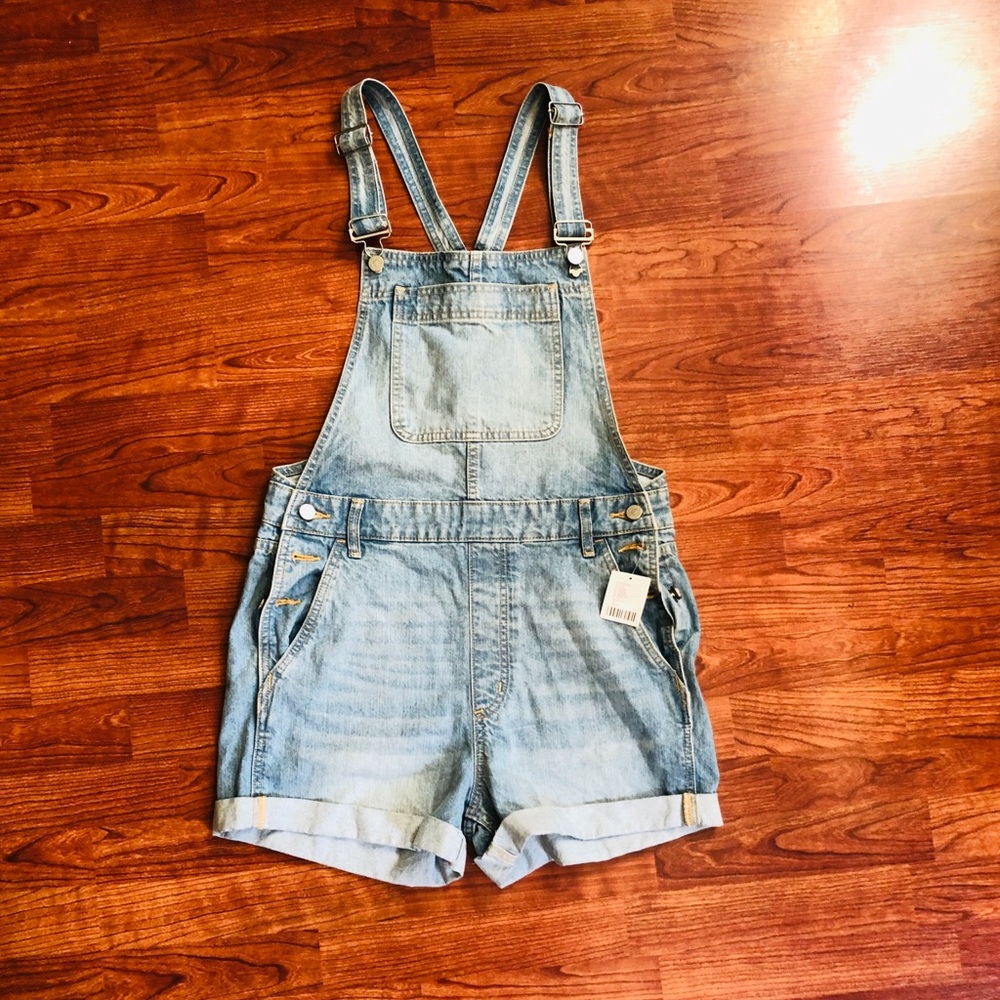 Urban Outfitters Cuffed Overalls